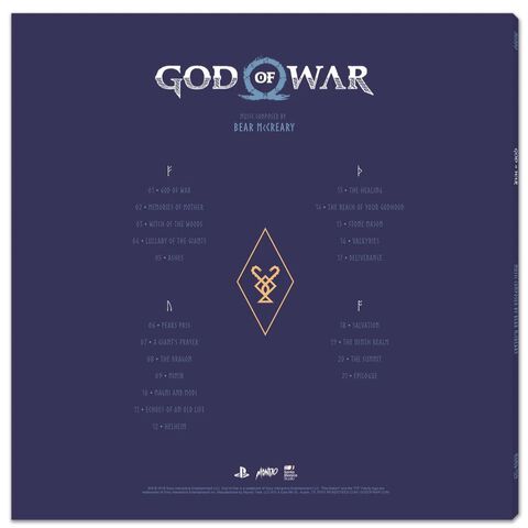 Vinyle God Of War Original Video Game Soundtrack